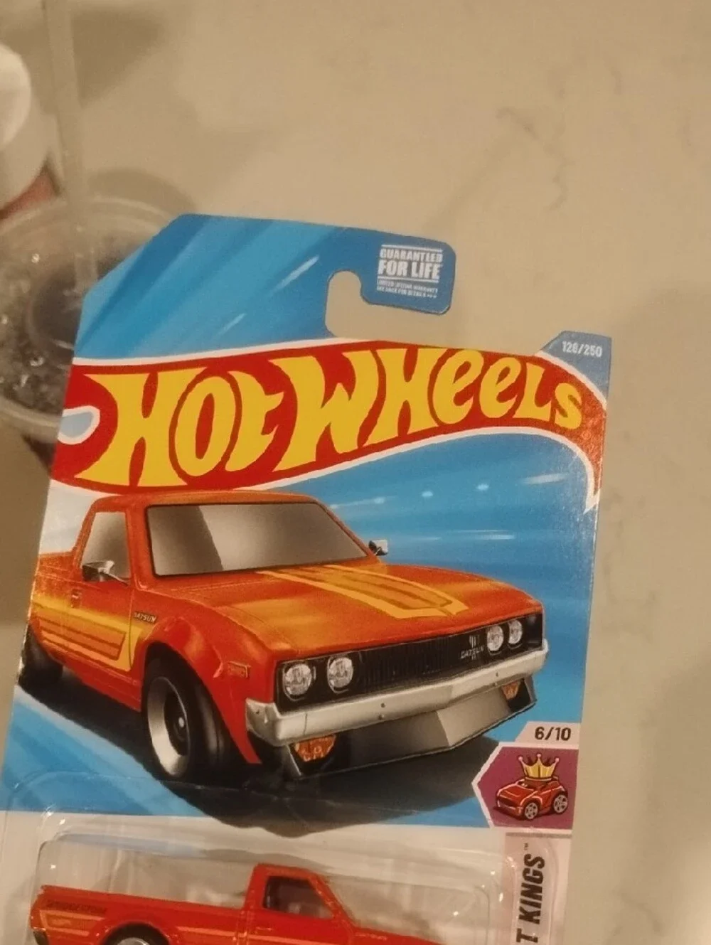 Mattel Hot Wheels Datsun 620 Toy Truck - Orange
